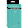 Powerbullet Essential Rechargeable Teal Green Bullet Vibrator - Intense Pleasure for All Genders - Adult Naughty Store