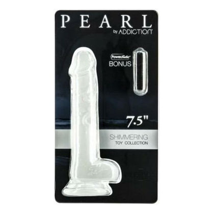 Addiction Pearl Dong 7.5 - White: The Ultimate Pleasure Experience for All Genders