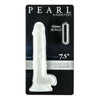 Addiction Pearl Dong 7.5 - White: The Ultimate Pleasure Experience for All Genders - Adult Naughty Store