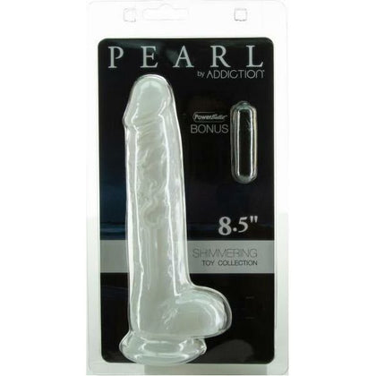 Addiction Pearl 8.5 White - Luxurious Silicone G-Spot Vibrator for Women - Model AP-8.5W

Introducing the Addiction Pearl 8.5W - Premium Silicone G-Spot Vibrator for Women