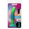 Addiction Rave GITD 8 Blue-Green Silicone Glow-in-the-Dark Dildo for Unisex G-Spot and Prostate Stimulation - Adult Naughty Store