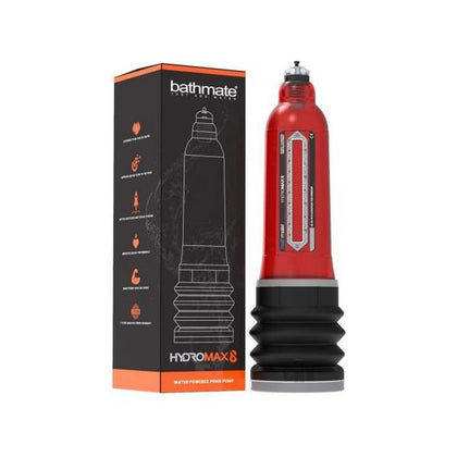 Bathmate Hydro Vacuum Penis Pump Hydromax8 Red | Male | Penile Enhancement | United Increments