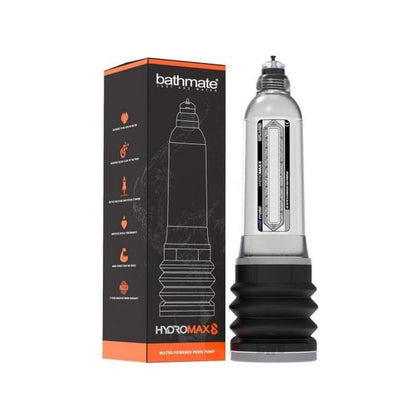 Bathmate Hydromax8 Hydro Vacuum Penis Pump for Men - Model 8 Clear