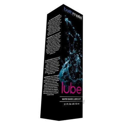 Bathmate Pleasure Lube - Waterbased Personal Lubricant for Enhanced Intimate Pleasure with Toys and Partners - PH Balanced, Vegan Friendly, Paraben-Free - Suitable for All Genders - Clear