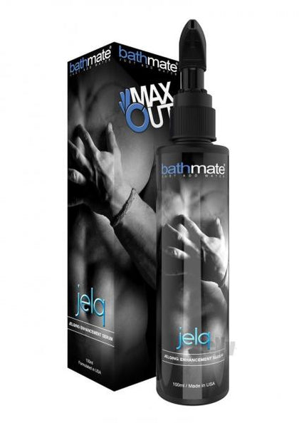 Boost your Pleasure Potential with Bathmate Max Out Jelqing Serum for Men - Testostomax TM Formula - Male Enhancement Serum - Model HM-MAXOUT-001 - Red