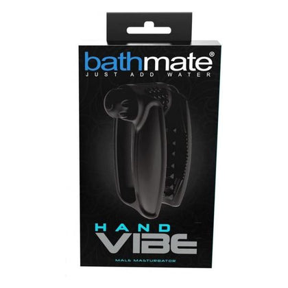 Bathmate Hand Vibe - Rechargeable Penis Vibrator - Model HV-10 - Male Pleasure - Intense Stimulation - Black