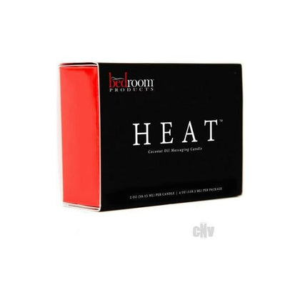 Brp Heat Coconut Oil Massage Candle 2pk - Adult Naughty Store