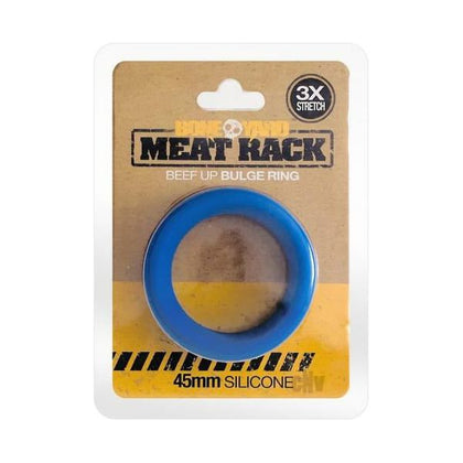 Boneyard Meat Rack Cock Ring Blue - Enhance Your Pleasure with the Boneyard Meat Rack Cock Ring Blue MR-100: The Ultimate Male Enhancement Accessory