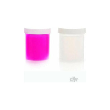 Clone-A-Willy Glow-in-the-Dark Hot Pink Silicone Refill Kit - Model CW-GRHP-2021 - Unisex Pleasure for Homemade Dildo Casting