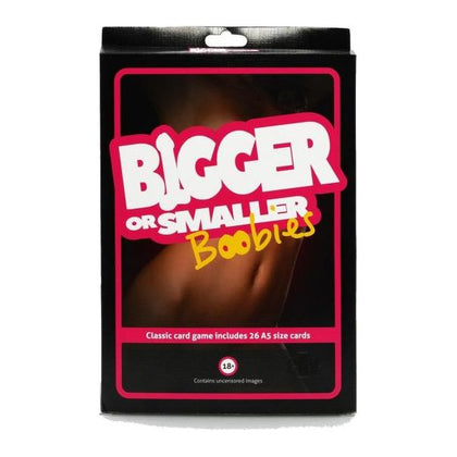 Intimate Pleasures - Playful Passions Bigger or Smaller Boobs Card Game