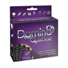 Domin8 Quickie Couples Game: The Ultimate Control Play Experience for Intimate Pleasure - Model QK-24, Non-Gender Specific, Explore New Erotic Scenarios, Black - Adult Naughty Store