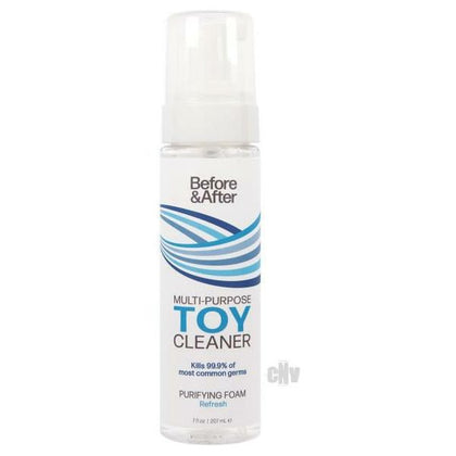 Introducing the Before and After Foaming Toy Cleaner 7 oz: The Ultimate Solution for Maintaining Your Intimate Pleasure Accessories