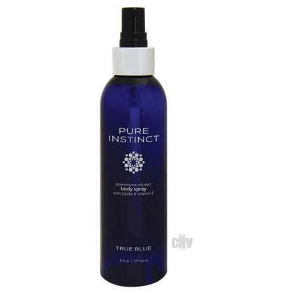 Pure Instinct True Blue Pheromone Body Spray - Sensual Attraction Elixir for Enhanced Romance and Desire - Australian Mango and Mandarin Infused Fragrance - Irresistibly Refreshing and Sexy - - Adult Naughty Store