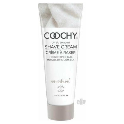 Introducing the Coochy Shave Cream Au Natural - Fragrance-Free, Gentle Skin Care for Sensual Shaving - Adult Naughty Store