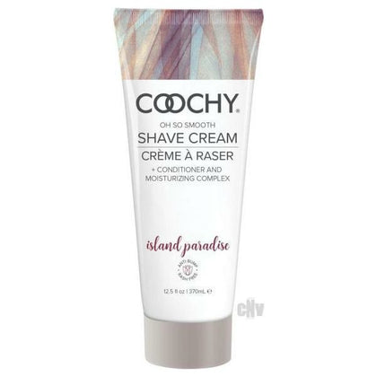 Classic Erotica Coochy Shave Cream Island Paradise 12.5oz - Moisturizing Shaving Cream for Smooth Intimate Shaving Experience - Adult Naughty Store