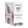 Coochy Shave Cream Island Paradise Foil 15ml 24pc Display - Sensual Acai and Mangosteen Infused Shaving Cream for a Tropical Escape - Adult Naughty Store