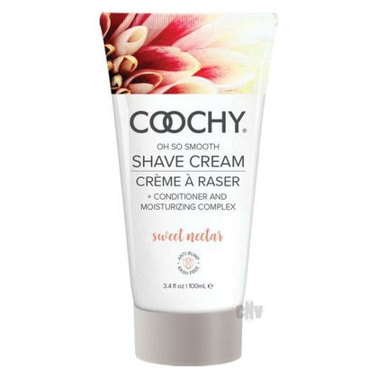 Introducing the Coochy Shave Cream Sweet Nectar 3.4oz: A Sensual Oasis for Intimate Shaving Pleasure - Adult Naughty Store