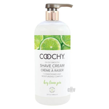 Coochy Shave Key Lime Pie 32oz - Luxurious Shaving Cream for a Smooth and Irresistible Shave - Adult Naughty Store