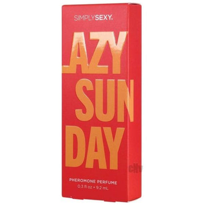 Introducing the Sensual Bliss Phero Lazy Sunday 3oz Fragrance: Citrus Blossoms & Woody Elegance - Adult Naughty Store