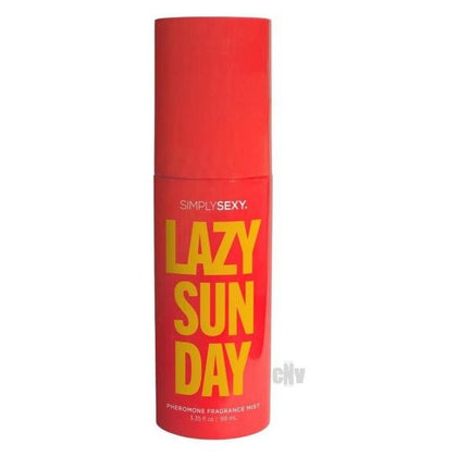 Indulge in the seductive allure with Simply Sexy Body Mist Lazy Sunday - Citrus Blossom Woody Finish - Women's Pheromone-Enhanced Sensual Fragrance