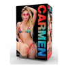 Revel in Sensuality with the Carmen Caliente Pussy Stroker: Introducing the Top-of-the-Line Fanta Flesh Male Masturbator - Model CC-PSX-001, Designed for Men Seeking Unparalleled Pleasure in Vaginal Simulation, in a Luxurious Light Beige Colour.
