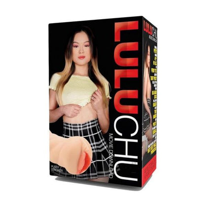 Introducing the SensaFlesh™ Lulu Chu Pussy Stroker 3D - Ultimate Hand-Sized Pleasure for Men - Realistic Internal Texture - Waterproof - Quim-Like Sensation - Deep Satisfaction - Exquisite Pink