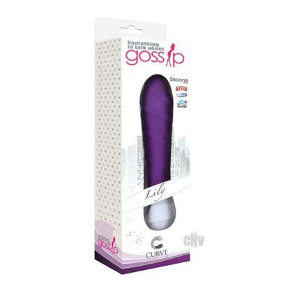 Curve Toys Gossip Lily 7 Vibe Purple - Powerful 7 Mode Silicone Vibrator for Women's Intimate Pleasure
