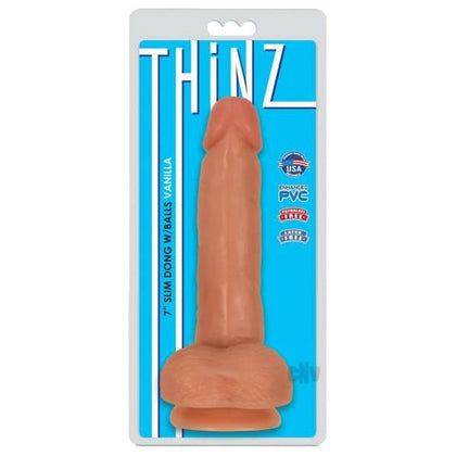 Introducing the Thinz Slim Dong W-balls 7 - The Ultimate Realistic Pleasure Experience for All Genders and Entryways!