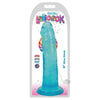 Curve Toys - Lollicock Slim Stick 8 Berry Ice - Lifelike Translucent Phthalate-Free PVC Dildo for Satisfying Pleasure - Model LS-8BI - Unisex - Designed for Deep Penetration - Crystal Clear - Adult Naughty Store