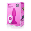 b-Vibe Rimming Petite Fuchsia Vibrating Plug - Model RP1 - Unisex - Prostate & G-Spot Stimulation - Adult Naughty Store