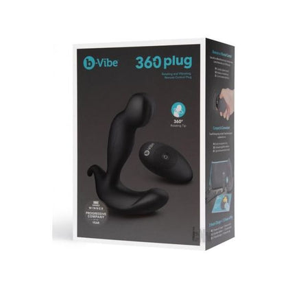 b-Vibe 360 Plug Black: The Ultimate Remote Control Pleasure Machine for Mind-Blowing Prostate and Perianal Stimulation