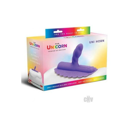 Cowgirl Unicorn Uni Horn Attach Purple - Premium Prostate and G-Spot Stimulator