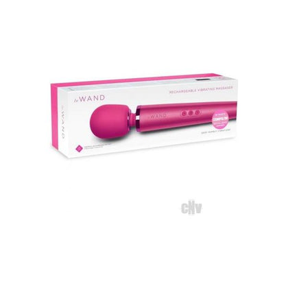 Le Wand Rechargeable Vibrating Massager - The Ultimate Intense Pleasure Experience for All Genders - Model X3000 - Magenta - Adult Naughty Store