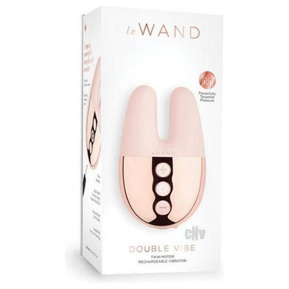 Le Wand Double Vibe Rose Gold - A Powerful Dual Stimulation Luxury Sex Toy for Intense Pleasure - Adult Naughty Store