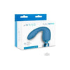 Le Wand Petite Flexi Attach Blue - Rechargeable Silicone G-Spot and Clitoral Vibrator