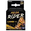 Introducing the Durex Mega Rider 3's Extra Large Latex Condoms for Enhanced Pleasure and Comfort in Intimate Moments