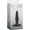 Platinum Premium Silicone Butt Plug Lil End Charcoal - Adult Naughty Store