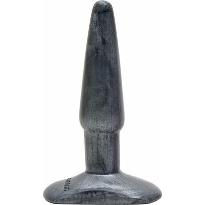 Platinum Premium Silicone Butt Plug Lil End Charcoal - Adult Naughty Store