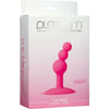 Platinum Silicone The Minis Bubble Butt Plug - Model XYZ - Small - Unisex - Anal Pleasure - Pink - Adult Naughty Store