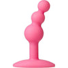 Platinum Silicone The Minis Bubble Butt Plug - Model XYZ - Small - Unisex - Anal Pleasure - Pink - Adult Naughty Store