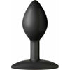 Platinum Silicone The Minis Spade Butt Plug Black Small - Premium Anal Pleasure for Beginners - Adult Naughty Store