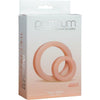 Premium Silicone C Rings Double Pack - White - Enhance, Extend, and Unleash with the SensaRing™ SR-200 - Male Cock Ring Set for Ultimate Pleasure