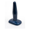 Introducing the Midnight Blue Pretty Ends Small Butt Plug - Model PESBP-001: A Luxurious Anal Pleasure for All Genders - Adult Naughty Store