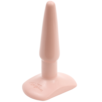 Doc Johnson Classic Butt Plug Small Beige - Model #4.5 - Unisex Anal Pleasure Toy - Adult Naughty Store