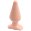 Doc Johnson Classic Tear Drop Butt Plug Large - Model #6 - Unisex Anal Pleasure - Beige - Adult Naughty Store