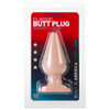 Doc Johnson Classic Tear Drop Butt Plug Large - Model #6 - Unisex Anal Pleasure - Beige - Adult Naughty Store