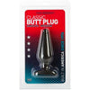 Doc Johnson Classic Butt Plug Medium Black - Model 5.5 - Unisex Anal Pleasure Toy - Adult Naughty Store