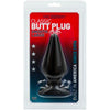 Doc Johnson Classic Butt Plug Large Black - Model #6BP-L-BLK - Unisex Anal Pleasure Toy - Adult Naughty Store