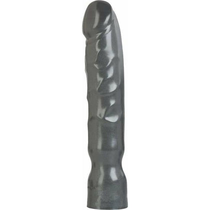 American Bombshell Big Boy Gray Dildo - Model BB-12 - Male Pleasure - Intense Girth and Length - Gun Metal Gray