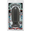 American Bombshell Shell Shock Large Anal Plug - Model SS-850-G - Unisex Pleasure - Gunmetal Gray - Adult Naughty Store